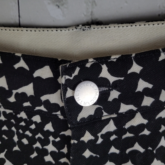 STELLA MCCARTNEY | heart print ankle zip skinny jeans - Picture 4 of 14